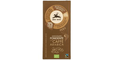 70% Dark chocolate with coffee, organic