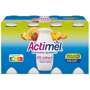 Jogurto gėrimas ACTIMEL, vaisinis, 8x100 g