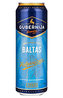 Kvietinis alus GUBERNIJA BALTAS HEFEWEIZEN 4.8% 0.568l
