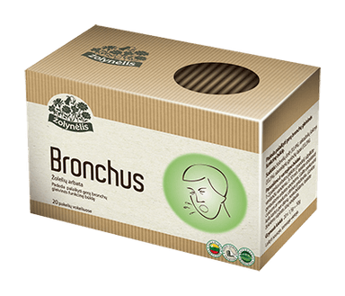 Herbal tea ZOLYNĖLIS (BRONCHUS), 20 pcs.