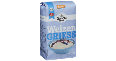 Wheat semolina, biodynamic