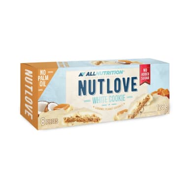 NUTLOVE WHITE COOKIE CARAMEL PEANUT COCOUNT
