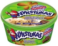 Condensed milk ice cream NYKŠTUKAS, with chocolate, almonds,800 ml