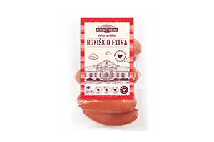 ROKIŠKIO EKSTRA cooked sausages 500g