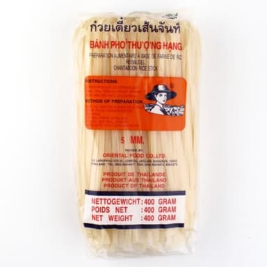 Ryžių makaronai FARMER, 5mm, 400 g