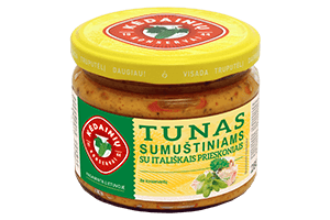 Kėdainiai tuna with Italian spices, 280 g