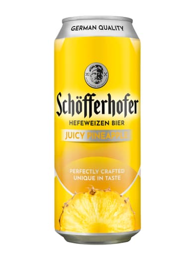 Alaus kokteilis SCHOFFERHOFER, Pineapple, 2,5%, 0,5 l, skardinė D