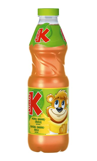 Nectar, KUBUŠ, banana, carrot, apple flavor, 0.85l, PET