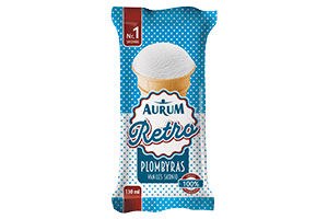 Retro Vanilla Flavored Ice Cream 130ml