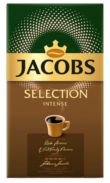 Malta kava JACOBS Selection Intense, 500g
