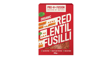 Organic Red Lentil Fusilli Pasta