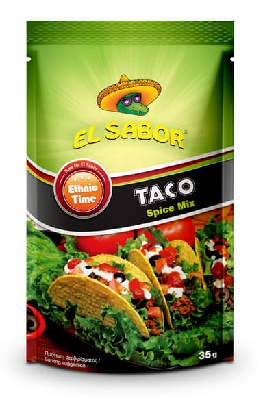 Mixture of spices EL SABOR, Taco, 35 g