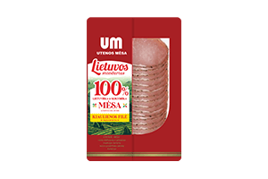 90g lightly smoked pork fillet slice