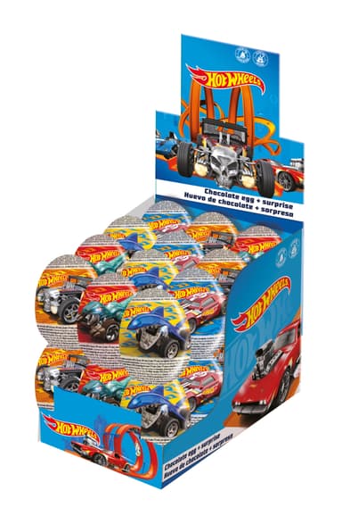 Chocolate egg HOT WHEELS, 20 g
