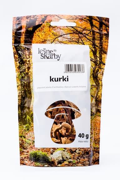 Dried chanterelle, slices, 40 g