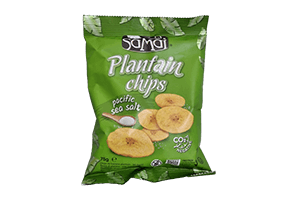 Plantain chips with sea salt SAMAI 75g