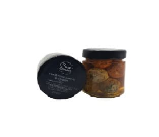 Cheese balls CHEESE JAZZ with garlic in oil 210ml