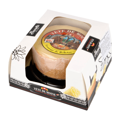 Cheese TETE DE MOINE AOP, brand. 2.5 months.