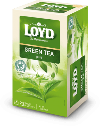 Green tea  drink LOYD Green Pure, 20 x 1.7g