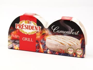 Cheese for frying PRESIDENT Camembert Grill, 2x90 g