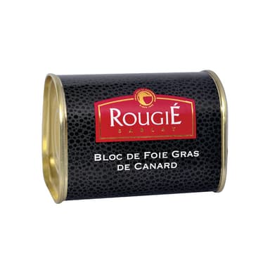 Block of duck foie gras, tin, 145 g