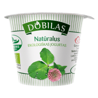 Natural yogurt DOBILAS, 3.8% fat, organic