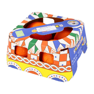 Organic oranges from Sicily NEW HALL, 5th, I class.