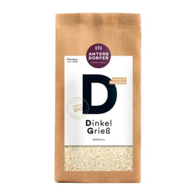 Whole grain spelt semolina, organic