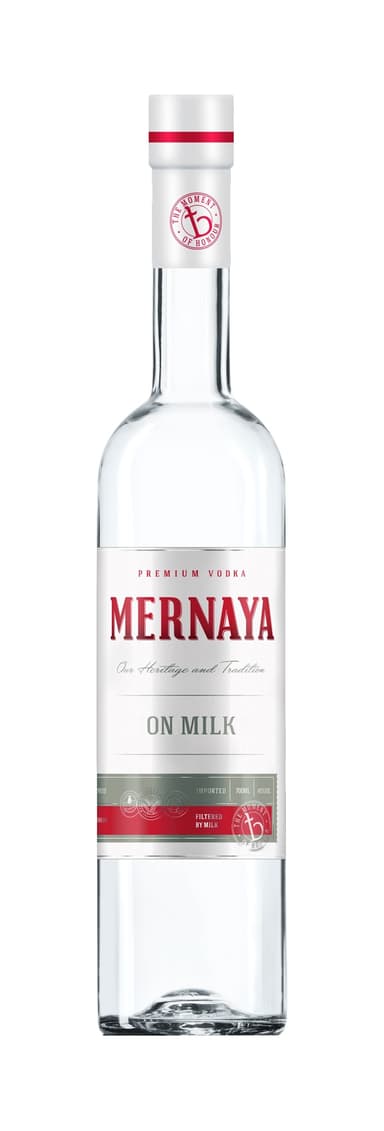 Vodka MERNAYA on Milk, 40 %, 0,7 l