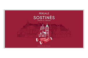 Confectionery PERGALĖ SOSTINĖS CREAM AND LIQUEUR 400g