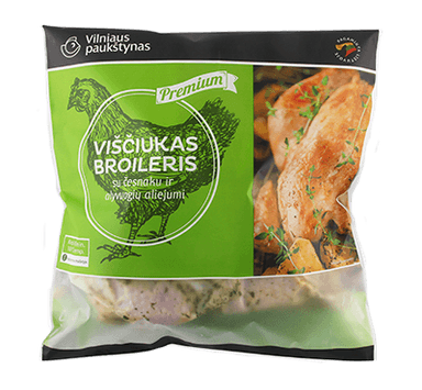 Marinated chicken DIFFERENTLY with garlic and olive oil, 1 kg