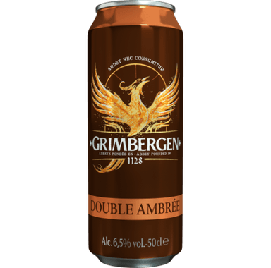 Beer GRIMBERGEN Dubbel, 6,5%, 0,5 l can
