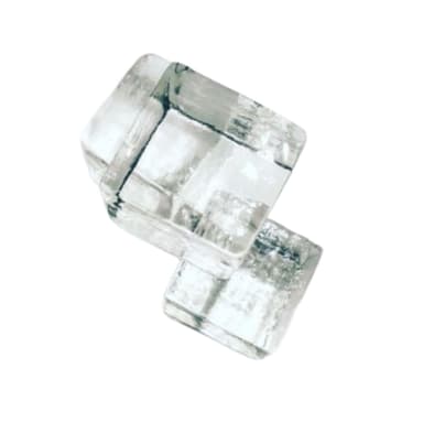Ice cubes 4,5x4,5 cm, 1 kg.