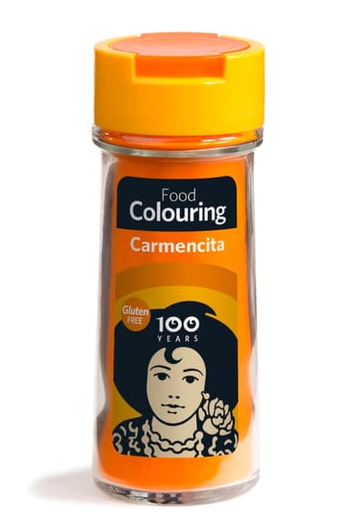 Maistiniai dažai CARMENCITA, oranžiniai, 65 g