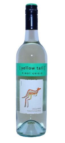 Australian wine YELLOW TAIL Pinot Grigio, white, 0,187 l