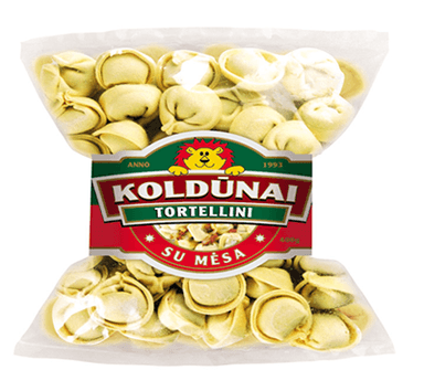 TORTELINI koldūnai su mėsa, 400g