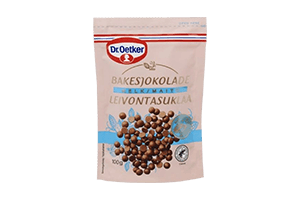 Pieniško šokolado lašeliai glaistymui DR.OETKER 100g