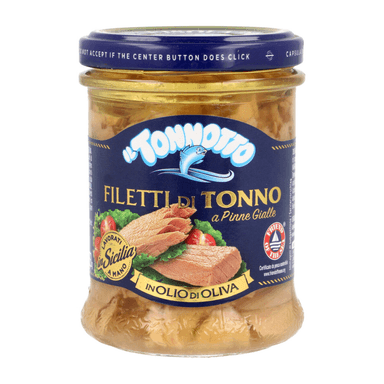 Tuna fillet in olive oil L’ISOLA D'ORO