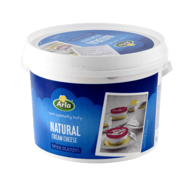Cream cheese plain ARLA, 24,5%, 3 kg