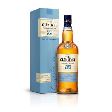 Škotiškas viskis GLENLIVET Founder Reserve, dėžutėje, 40%, 0,7 l