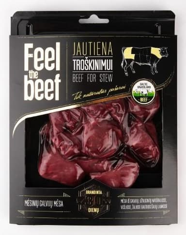 Dry aged beef for steaming, ~ 400 g