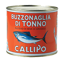 CALLIPO tuna chunks in sunflower oil, 620 g