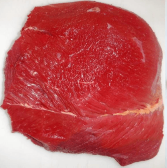 Frozen beef rump PAD, kg
