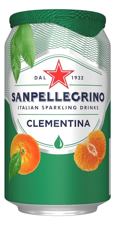 Soft carbonated drink SAN PELLEGRINO Clementina, 0.33l, can, D