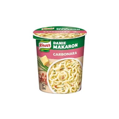 Greitai paruošiami makaronai KNORR, su sūriu ir grietinėle, 55 g