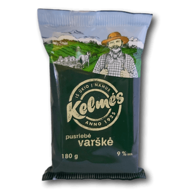 Curd KELMĖS, 9%, 180 g, VLP
