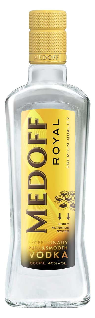 Degtinė MEDOFF Royal, 40%, 0,5 l