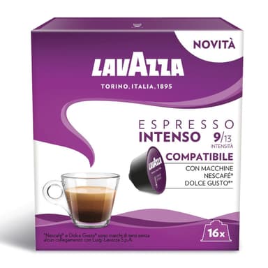 Coffee capsules LAVAZZA Dolce Gusto "Espresso Intenso" 16 pcs.