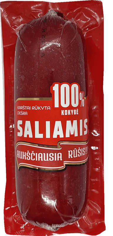 Virta rūkyta dešra SAMSONO SALIAMIS, a.r., 350 g