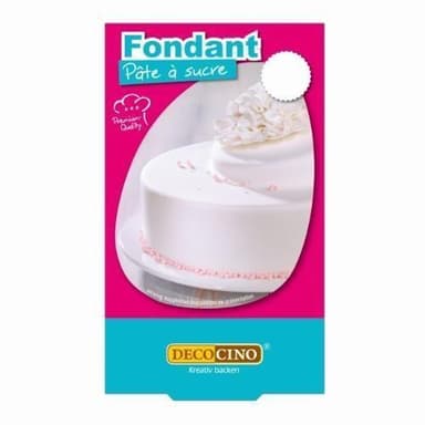 Konditerinė cukraus pasta DECOCINO, balta, 250 g
